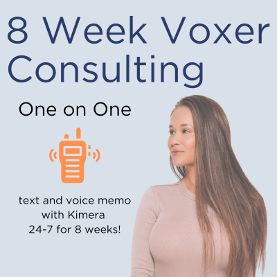 8 Weeks Voxer Consulting