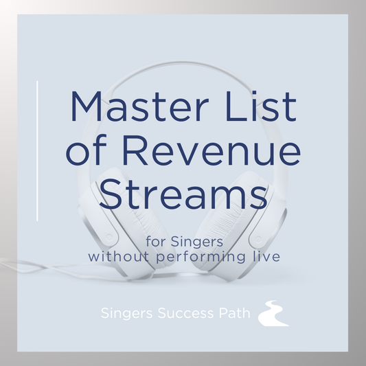 Master List of Revenue Streams [FREE]